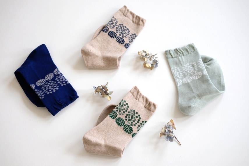 ten to sen +  ajisai2　(クルー丈)