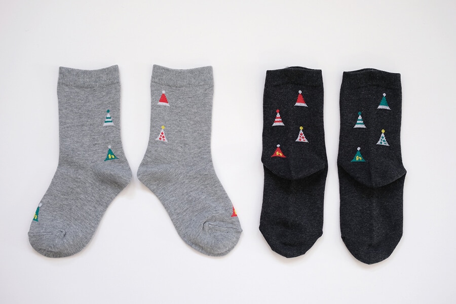 こどもの party hat socks