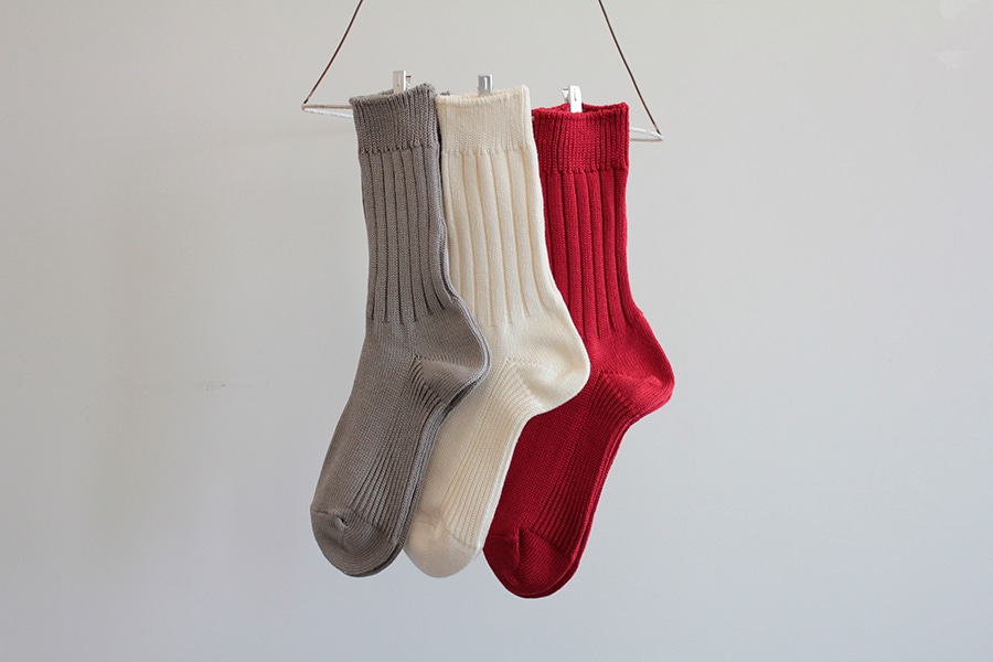 cotton rib socks
