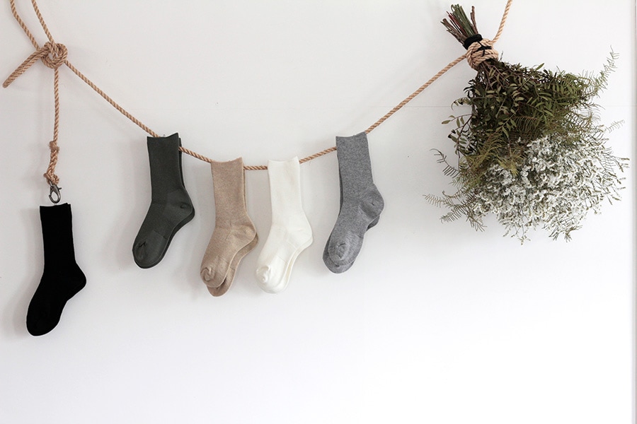 こどものシンプルくつした