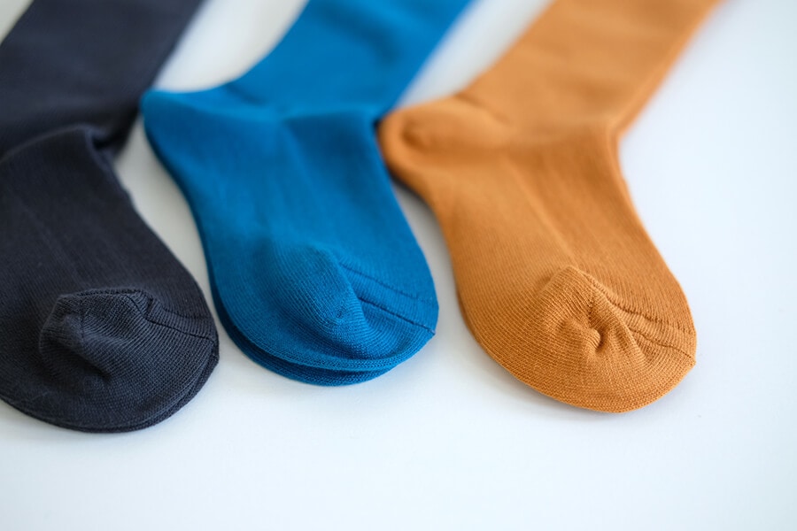 キッズ細リブハイソックス