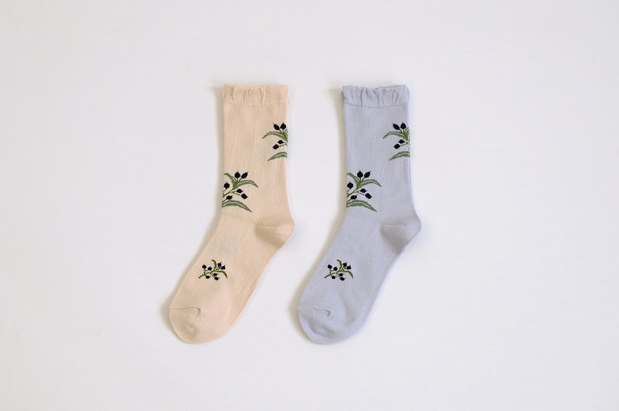 ハトムギの実 コットンソックス （New Color）