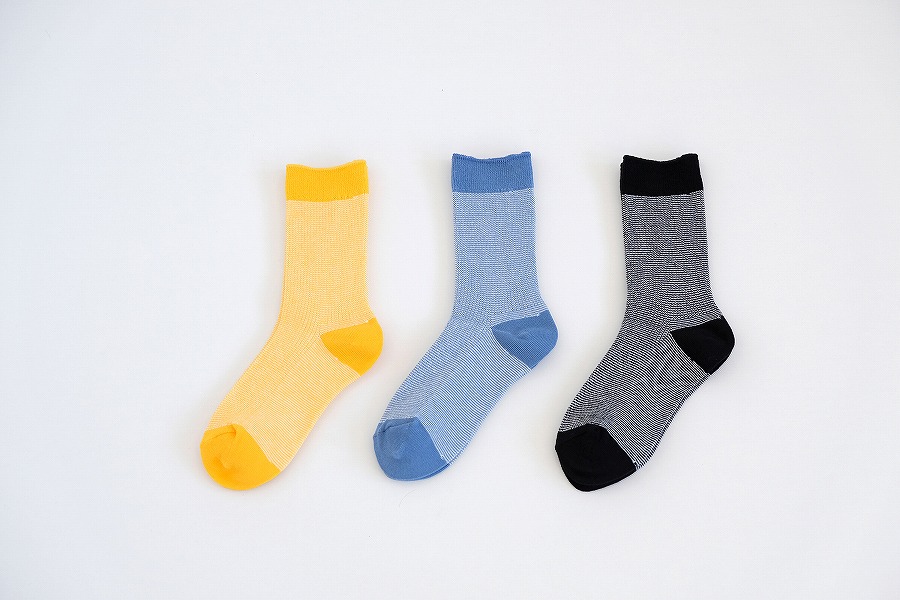 こどものしましまソックス