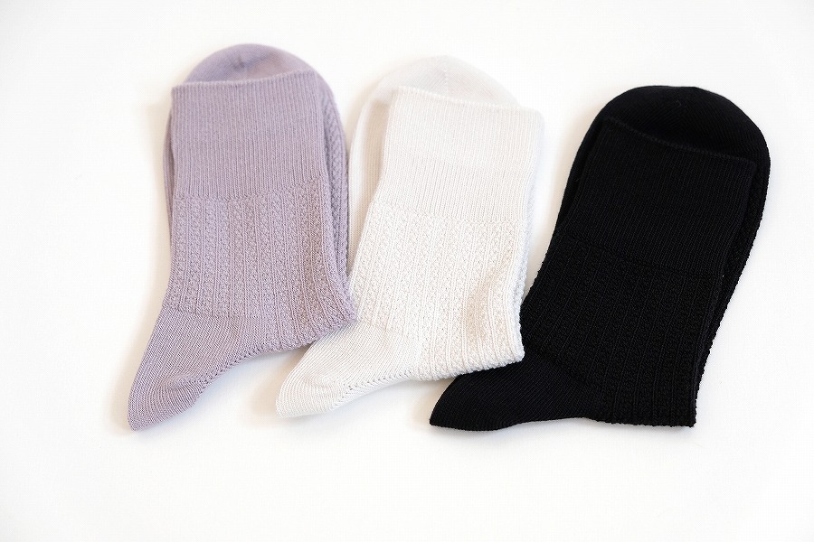 かのこショートソックス（ペットボトル再生糸）